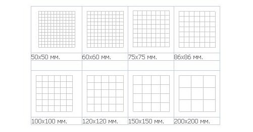 Размеры Грильято GL 15